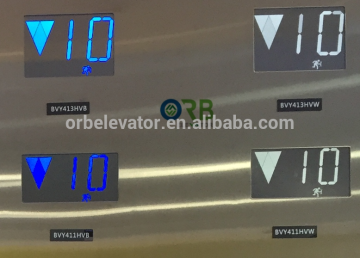 Elevator floor display