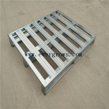 Durable metal stack steel pallet