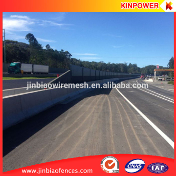 Roadway sound barriers