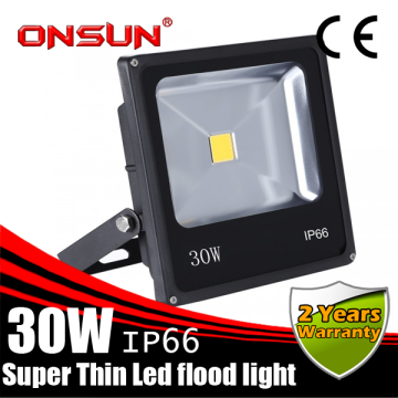 2016 hot selling utral thin 30w led slim flood light
