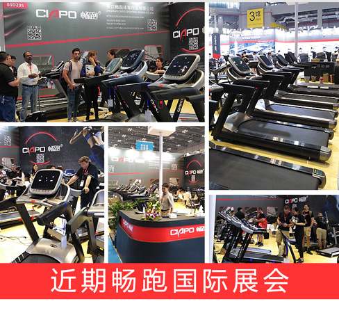 2020 Ciapo new design treadmill gym equipment Commercial treadmill 22% motorized incline CP-Q8 5.5HP