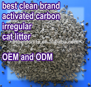 activated carbon bentonite cat litter OEM manufacture