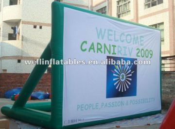 custom inflatable movie screen/ inflatable tv screen