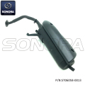 BAOTIAN Spare Parts BT125T-2 Exhaust (P / N: ST06058-0013) Suku Cadang Lengkap Berkualiti Tinggi