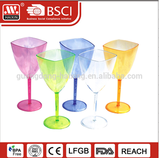 Eco-friendly customized AS matterial reusable home Plastic cups wholesale