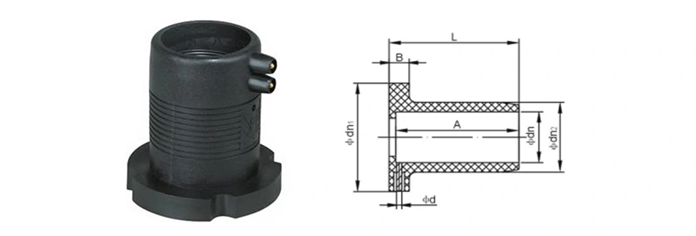 Chinese Factory Water Gas Petrol Pipes Stub End Flange Price in Balck and blue Color