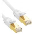 플랫 cat7 이더넷 케이블 통신 사용 케이블