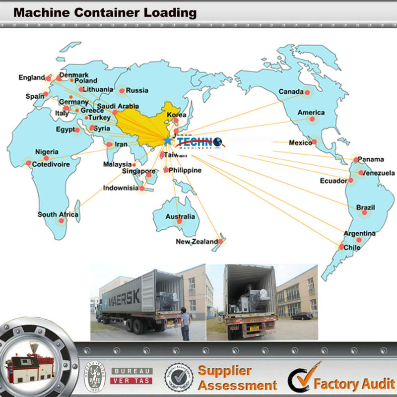 Plastic Wood Sawdust board making machine/WPC PVC door production line