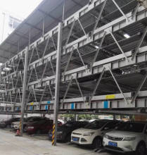 Five Layer Lifting and Traversing Car Parking System