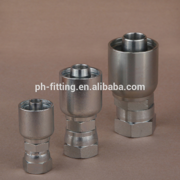 female BSP one piece hydraulic hose fitting