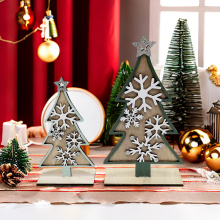 Hot Sale Christmas Table Wooden Christmas Tree Decoration For Christmas Gift