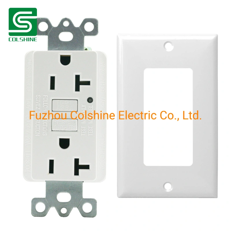 High Quality 15A 125V GFCI Duplex Receptacle GFCI Outlet