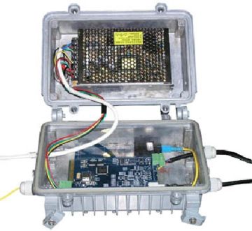 Explosion-proof Rs232 Data , Bnc Video Fiber Optic Transceiver
