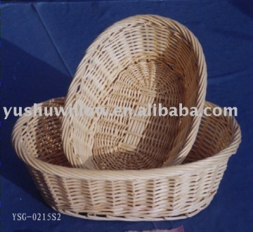 willow fruit basket decoration