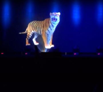 3D Holo Foil for Pepper Ghost Projection Foil