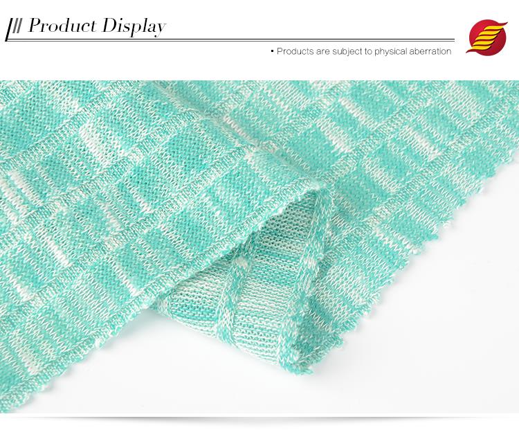 Best manufacturer garment textile rib knit jersey knitted fabric