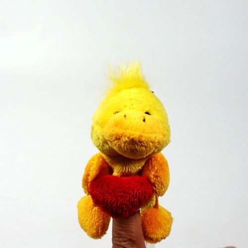 small duck finger puppet