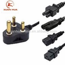 South africa power cord with SABS approval