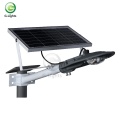 Lampione stradale solare IP65 in alluminio ad alta luminosità COB
