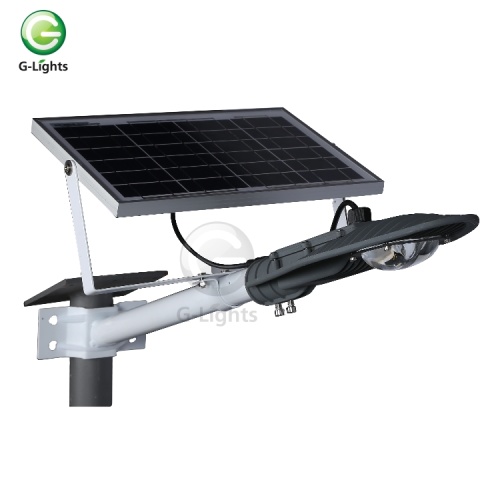 Lampione stradale a led solare da esterno in alluminio IP65 impermeabile