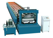 Portable Automatic Color Sheet Roof Roll Forming Machine Hydraulic Cut For Building Trades