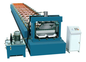 Portable Automatic Color Sheet Roof Roll Forming Machine Hydraulic Cut For Building Trades