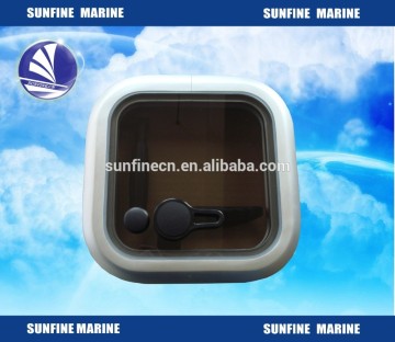 Marine aluminium alloy hatch