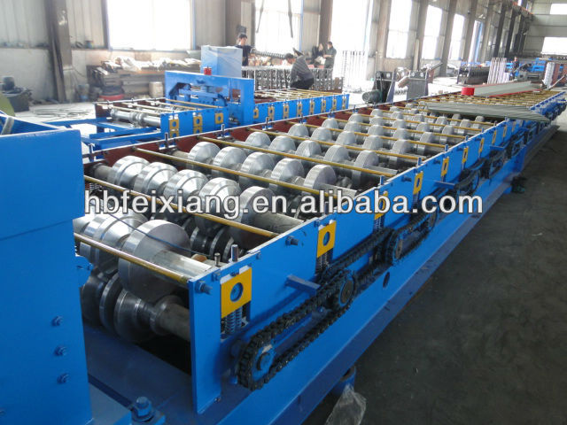 Deck Floor Metal Sheet Roll Forming Machine