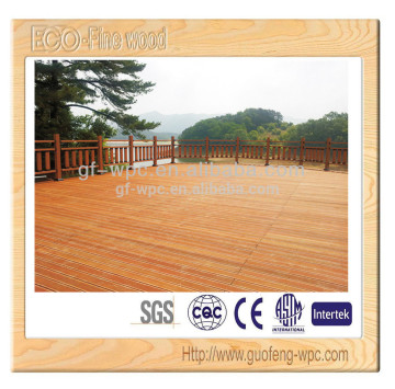 outside decking wood plastic