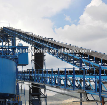 Heat resistant coal mine conveyor belt rubber belt conveyor