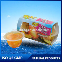 Preserved fruit peach fruit cups