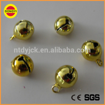 Golden custom small jingle bell metal bell china supplier