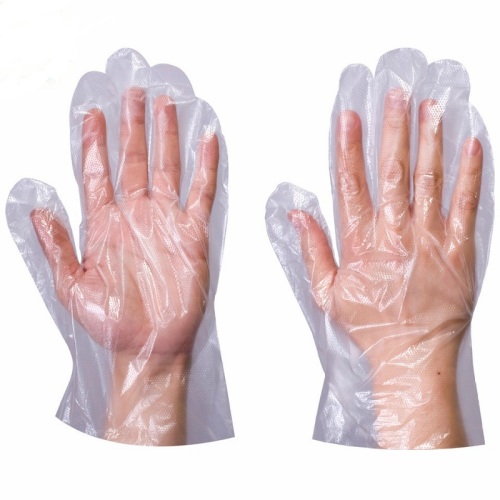 ISO PE plastic gloves disposable
