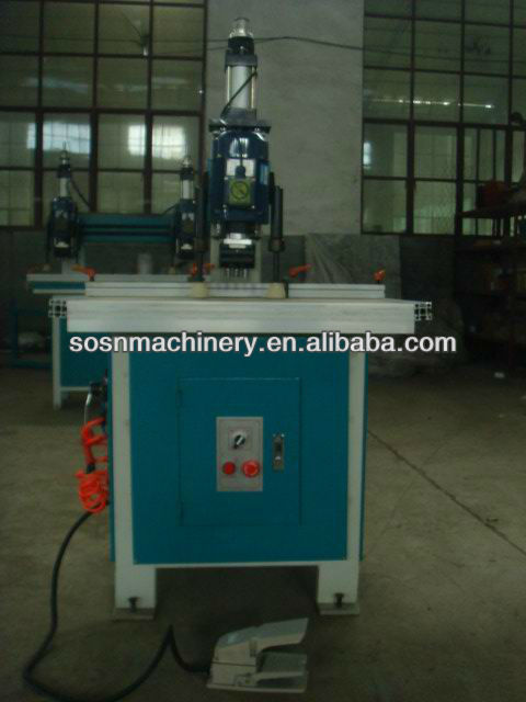 vertical single lining hinge driller