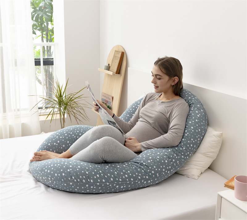 Travesseiro de maternidade personalizado para dormir a gravidez