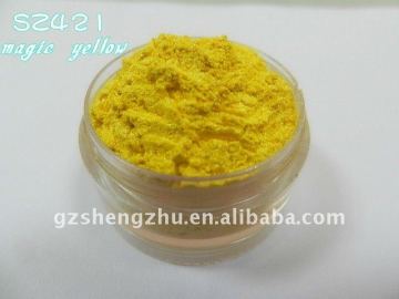 Shengzhu YELLOW series pearl pigment for cosmetics