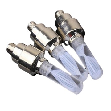 Colorful Waterproof LED Flash Light Tire Valve - Bike Car Wheel Decoration