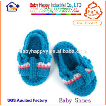 New summer wool baby knitted shoe