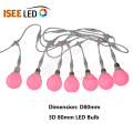 Lampadina a LED DMX 80mm per discoteca