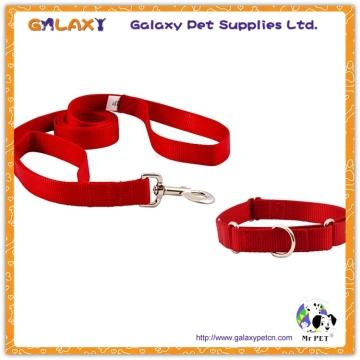 G-A-3721 red dog collars and leashes