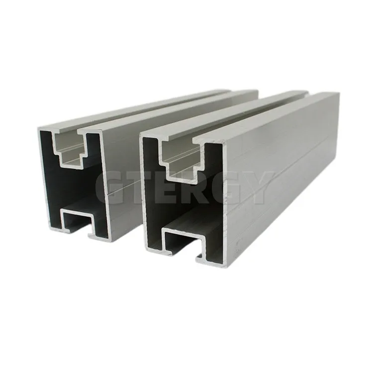 Solar Photovoltaic Waterproof Rail Aluminium Rail for Solar Panels Mounting System Rail
