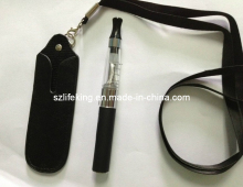 Electronice Cigarette Lanyard Necklace Leather Portable Case