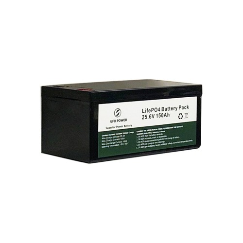 25.6V 150Ah rechargeable lithium LiFePO4 batteries