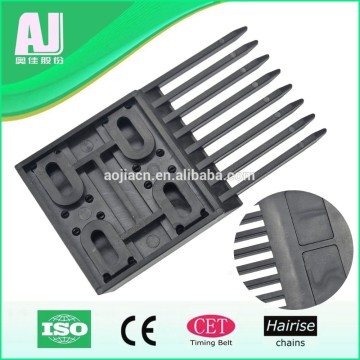 conveyor fittings comb plate