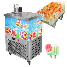 Double Moulds Ice Cream Popsicle Stick Ice Loly Making Machine
