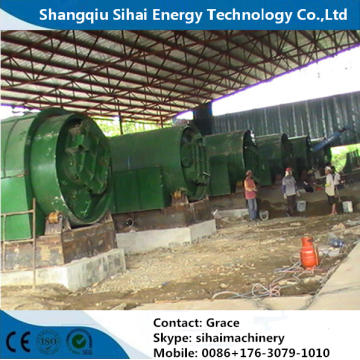 Scrap Tire Recycle To Fuel Oil Equipment