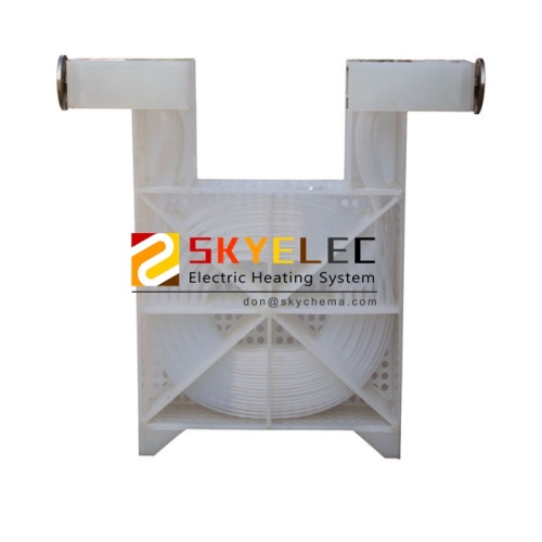 PP shell and PFA/FEP tube heat exchanger