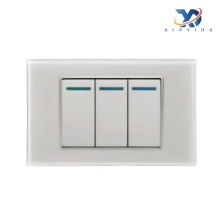 White Panel Three-Way Switch
