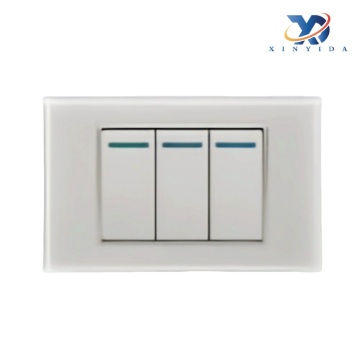 White Panel Three-Way Switch