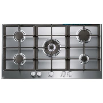 5 bruciatori Hobs a induzione Glen India Gas stufe